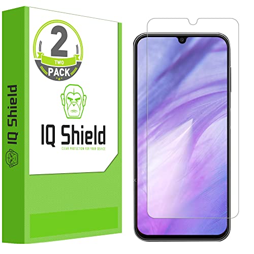 IQShield Screen Protector Compatible with Samsung Galaxy A14 5G (2-Pack) Anti-Bubble Clear TPU Film