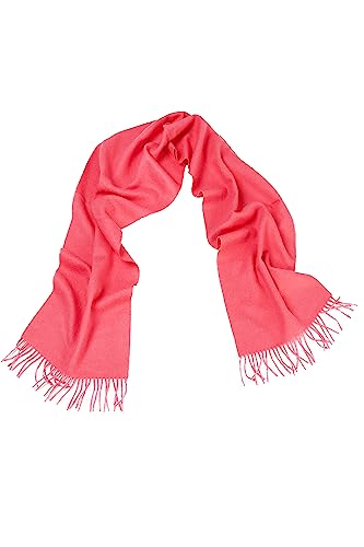 Alpaca Origins Ayara 100% Baby Alpaca Scarf Soft Warm Wool Unisex Winter Scarves All Season Wraps for Men and Women (Pink)