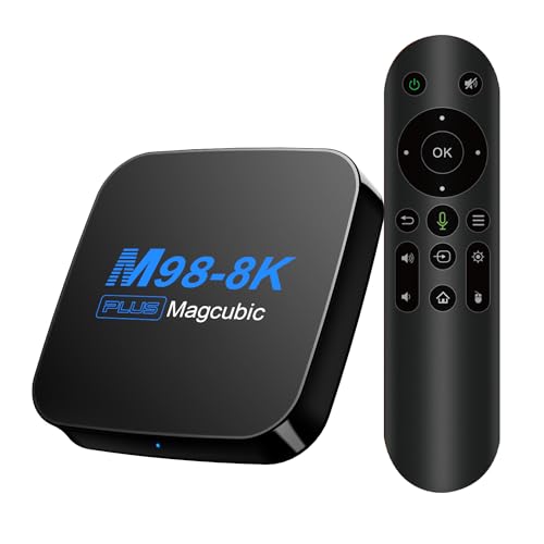 Android 13.0 TV Box, Support 8K Android Box 4GB RAM 64GB ROM H618 cortex-A53 Smart TV Box 2.4G/5G Dual Band with BT 5.0 3D/HDR10, 4K Ultra HD with Remote Control