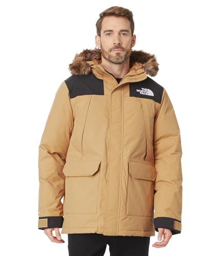 THE NORTH FACE McMurdo Parka Almond Butter/Tnf Black LG