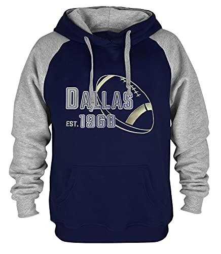 RZUO Men & Women Dallas City Classic Football Embroidery Sweatshirt Jersey Apparel Pullover Hoodie Navy#2 XXL