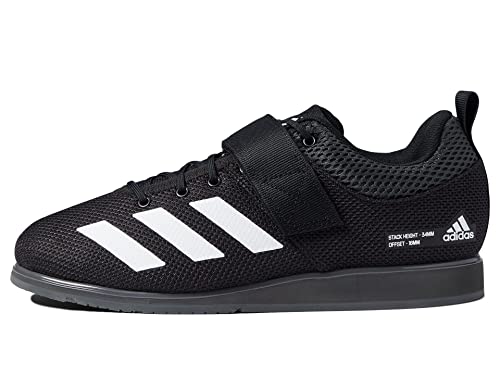 adidas Unisex Powerlift 5 Cross Trainer, Core Black/FTWR White/Grey Six, 10.5 US Men