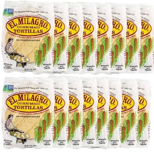 El Milagro, Tortilla Corn, 10 ounce (16 Pack)