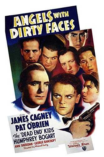 American Gift Services - Angels with Dirty Faces Vintage James Cagney Movie Poster - 24x36