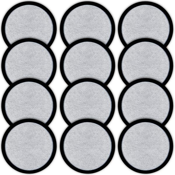 ﻿K&J Mr. Coffee Charcoal Water Filter Discs - Replacement 12-Pack Fits Most Mister Coffee Machine Brewers