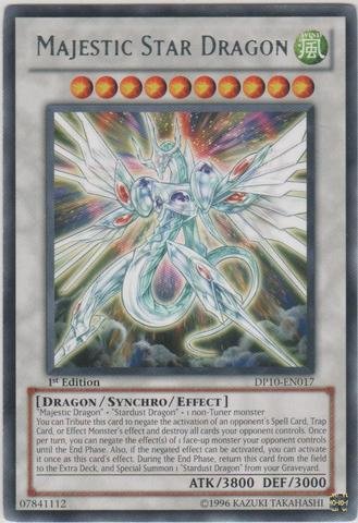 Yu-Gi-Oh! - Majestic Star Dragon (DP10-EN017) - Duelist Pack 10: Yusei Fudo 3 - Unlimited Edition - Rare