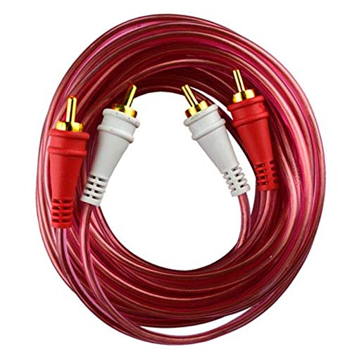 Audiopipe AMPG6 Rca Cable 6 Audiopipe Ofc Clear Installer Series