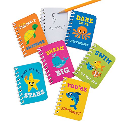 Fun Express Under The Sea Notepads - 24 Pieces - Educational And Learning Activities For Kids