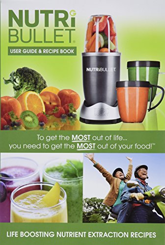 NUTRIBULLET USER GUIDE & RECIPE BOOK + POCKET NUTRITIONIST