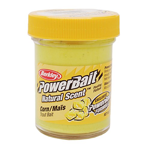 Berkley PowerBait Natural Scent Trout Bait ,Corn Yellow