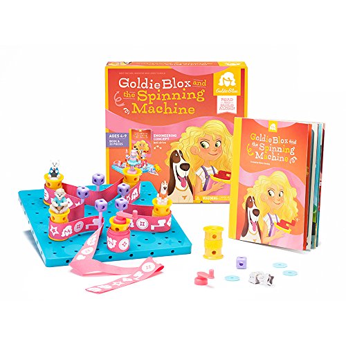 GoldieBlox and The Spinning Machine, 34 pcs