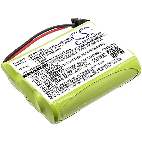Cameron Sino New 700mAh Battery for BBTY0623001, BPT18, BP-T18, BP-T24, BT1006, BT800, BT905, CDU5160, CEZAI998, CP355, CXAI5198, CXAI5698, EXT1160, EXT1165, EXT1265, EXT1365, EXT1760, EXT1865