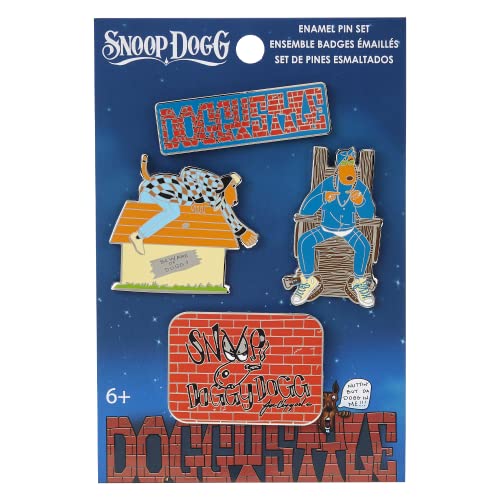 Loungefly Snoop Dogg: Doggystyle 4-Pack Pin Set