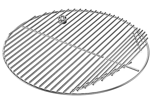 QuliMetal 19.5' 304 Stainless Steel Round Cooking Grid Grate for Akorn Kamado Ceramic Grill, Pit Boss K24, Louisiana Grills K24, Char-Griller 16620
