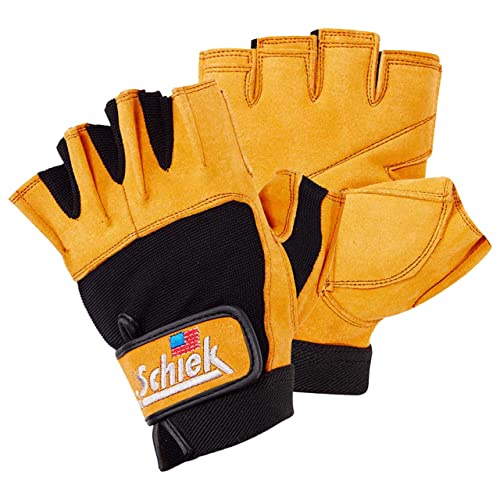 Schiek Sports Model 415 Machine Washable Power Lifting Gloves - Large