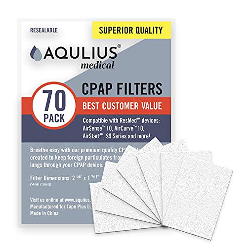 Disposable CPAP Filters (ONE Year Supply) - Fits All ResMed Air 10, Airsense 10, Aircurve 10, S9 Series, Airstart and More!