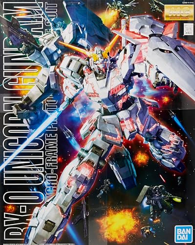 Bandai Hobby RX-0 Unicorn Gundam OVA Version 1/100-Master Grade white