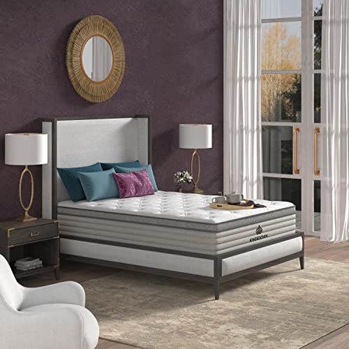 Kingsdown Mezzo 16-in. Ultra-Plush Euro-top Mattress w/Set Option Foundation Not Included Queen