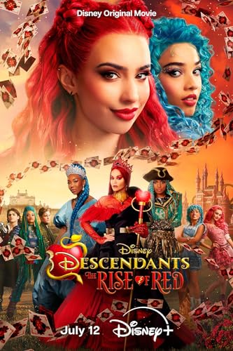 LNASI Descendants - The Rise of Red TV Series Posters for Boys & Girls Bedroom Decor Wall Art Print Gift Poster 16x24, Unframed
