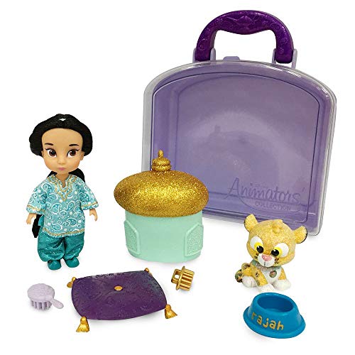 Disney Animators' Collection- Jasmine Mini Doll Play Set – 5 Inches