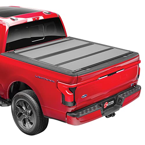 BAK BAKFlip MX4 Hard Folding Truck Bed Tonneau Cover | 448339 | Fits 2021 - 2023 Ford F-150 (incl. Raptor/Lightning) 5' 7' Bed (67.1')