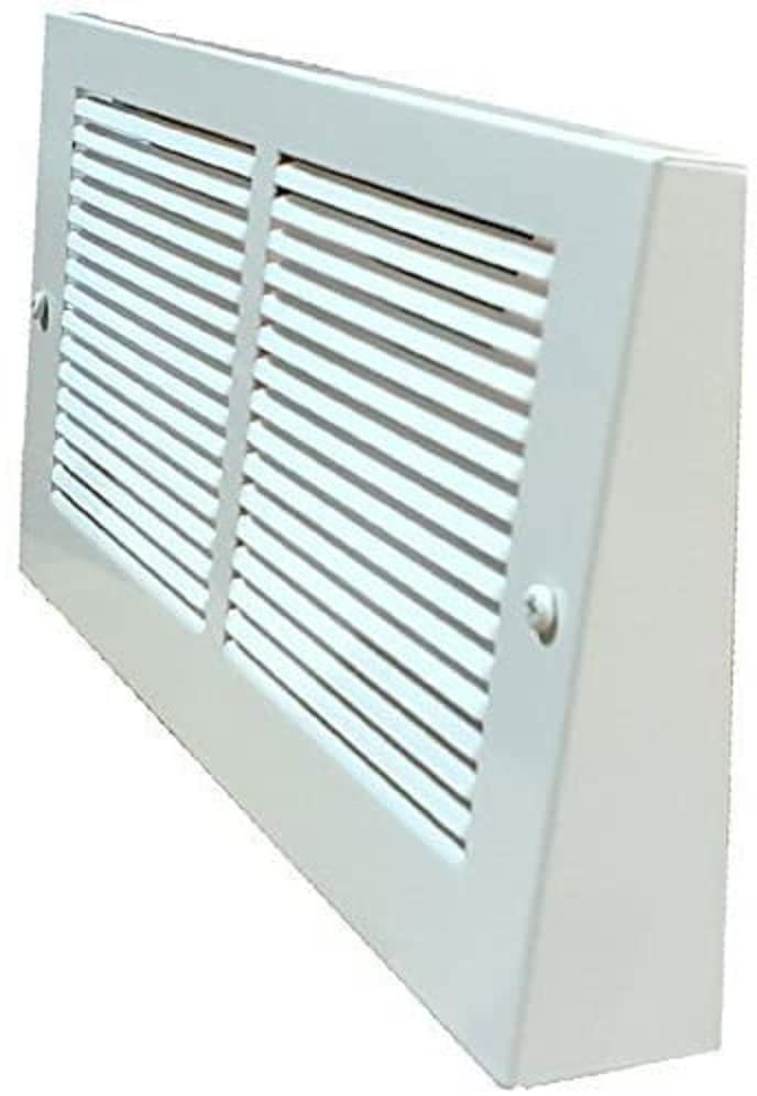 Imperial RG0320 30 x 8 2-Inch Projection Baseboard Return Grill, White