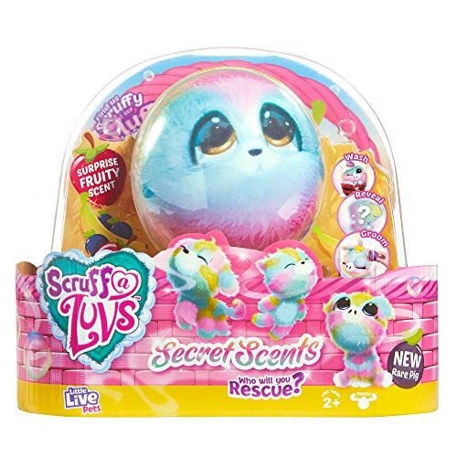 Little Live Pets Scruff-A-Luvs Plush Mystery Rescue Pet – Secret Scents – Styles May Vary