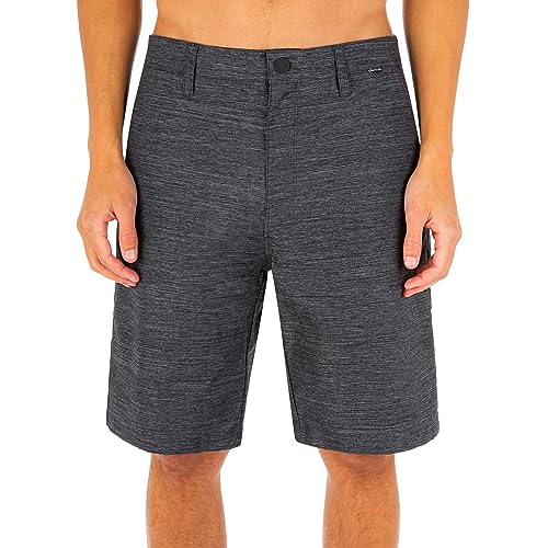Hurley Men's H2O-Dri Breathe 21' Walkshort, Black, 32