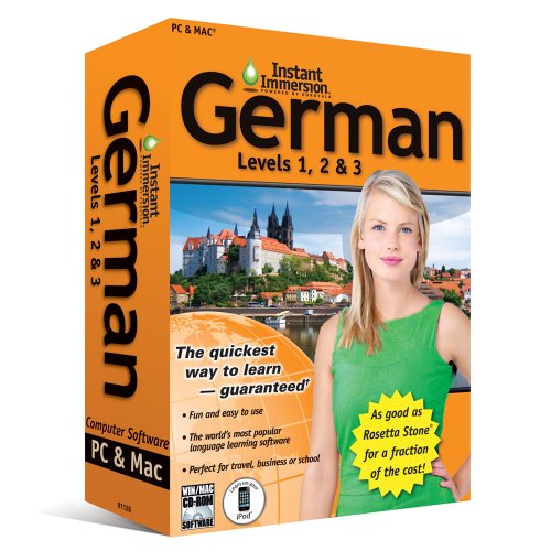 (2011 Version) Instant Immersion German Levels 1, 2 & 3