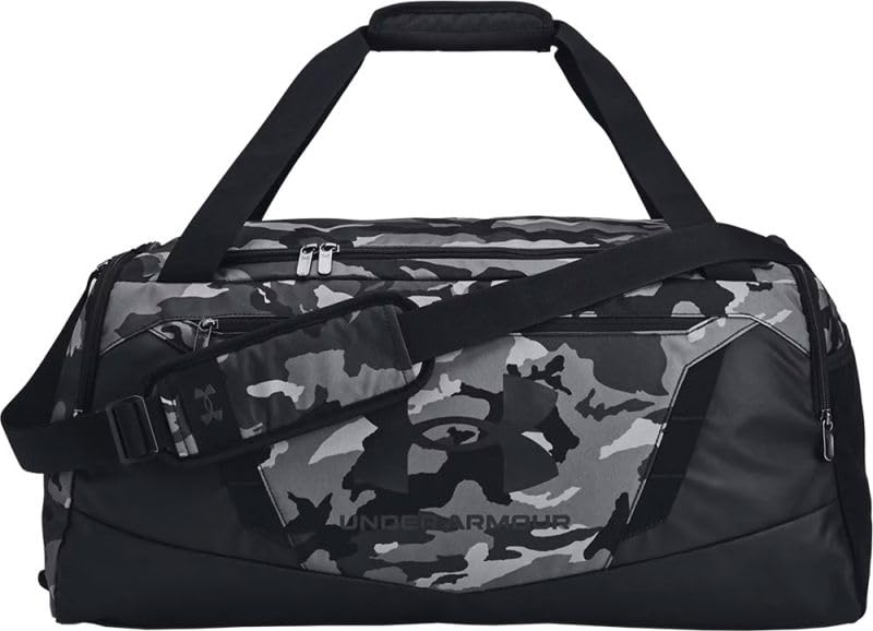 Under Armour Unisex-Adult Undeniable 5.0 Duffle, (009) Black / / Metallic Black, Medium