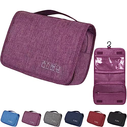 YUNZSXJY Travel Toiletry Bag Toiletry Bag for Women Water-resistant Toiletry Bag for Travel Essentials Makeup Bag Cosmetic Organizer for Traveling Accessories