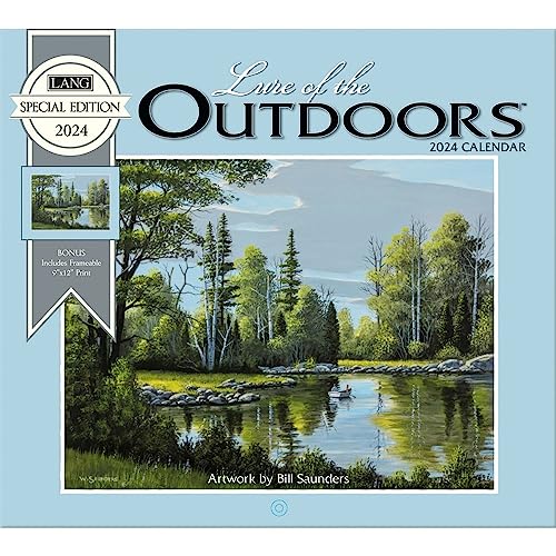 Lang Companies, Lure of the Outdoors Special Edition 2024 Wall Calendar