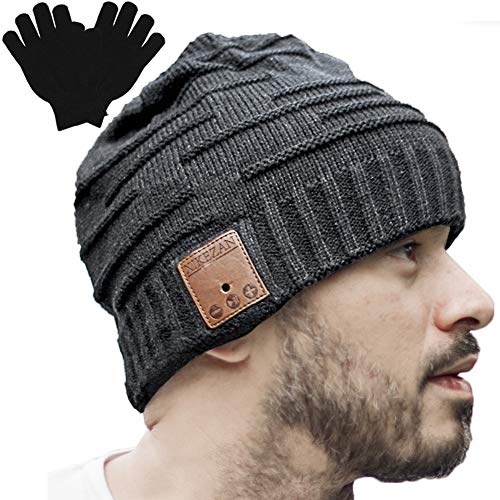 XIKEZAN Bluetooth Beanie,Unique Christmas Tech Gifts for Boyfriend Him Men Women Teen Boys Girls Teenage Stocking Stuffers Friend