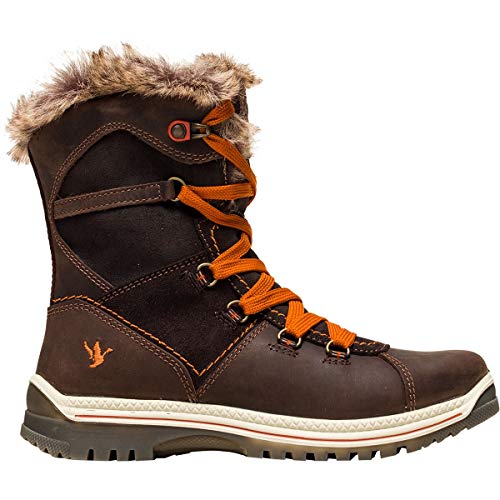 Santana Canada Majesta2 Boot - Women's Dark Brown/Rust, 9.0