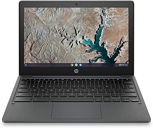 HP Chromebook Laptop11a-na0081cl 11.6 inch Netbook MediaTek MT8183, 4GB RAM, 32GB eMMC Flash MediaTek Graphics, Google Chrome OS Installed, Small & Lightweight Computer Notebook PC, Ash Gray (Renewed)