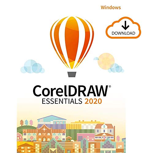 [Old Version] CorelDRAW Essentials 2020 | Graphic Design, Vector Illustration, Page Layout Software for Creative Hobbyists and DIY’ers | Calendars, Cards, Social Media Images and More [PC Download]
