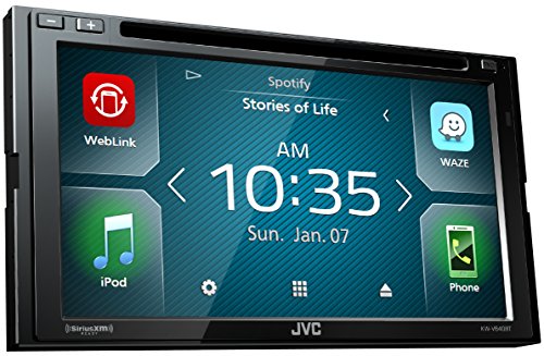 JVC KW-V640BT 6.8' Clear Resistive Touch Monitor/WebLink/Bluetooth /13-Band EQ/JVC Remote App