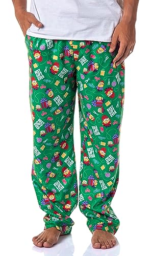 Despicable Me Mens' Minions Christmas Sleep Pajama Pants (Medium)