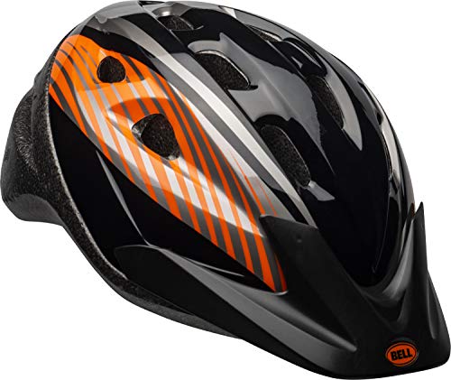 Bell Richter Youth Helmet, Black & Orange Rooster, Model Number: 7073373, 54-58cm