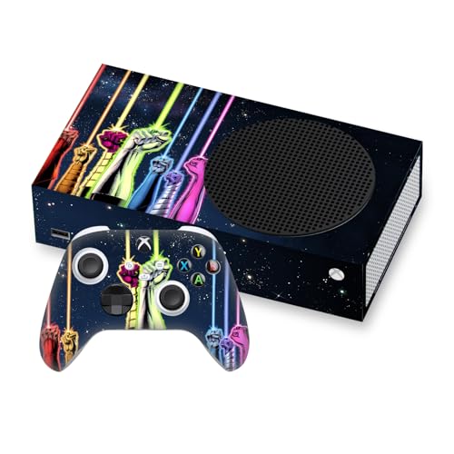 Head Case Designs Officially Licensed Green Lantern DC Comics Power Rings Comic Book Covers Vinyl Sticker Gaming Skin Decal Cover Compatible with Xbox Series S Console and Controller Bundle