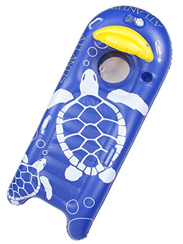SEA WINDOW Atlantis Snorkeling Raft with Video Mount and Cupholder