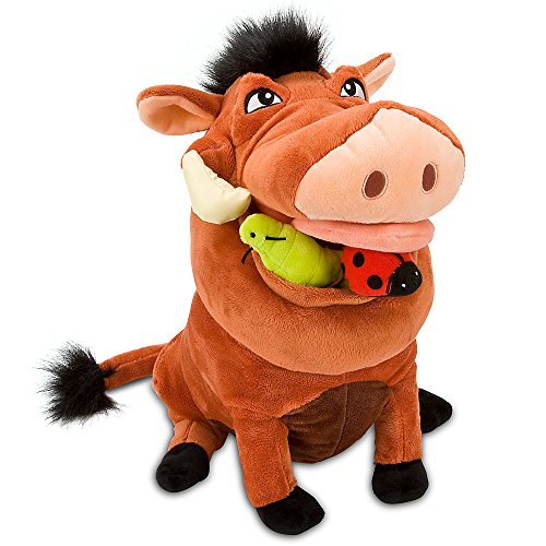 Disney Store The Lion King 14' Pumbaa Plush Stuffed Animal Toy