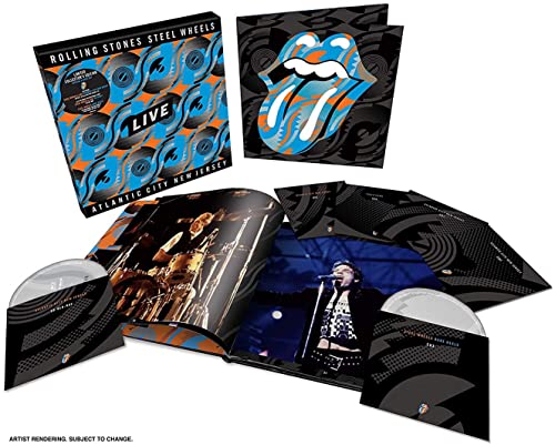 The Rolling Stones - Steel Wheels Live (Live From Atlantic City, NJ, 1989) [3CD/2DVD/Blu-ray Deluxe Edition]