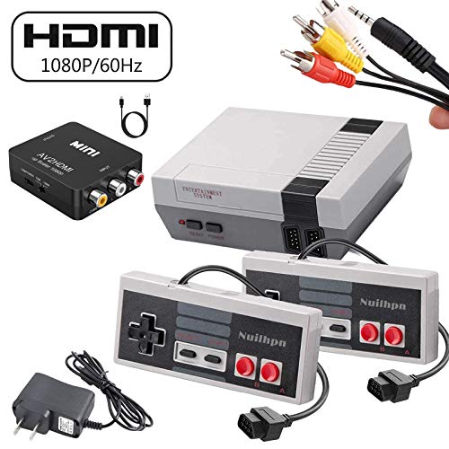 Classic Mini Handheld Retro Game Console with Built-in 620 Glassic Edition Video Games and 2 Button Controllers,AV and HDMI Output Mini Game Console for Kids as Gift.