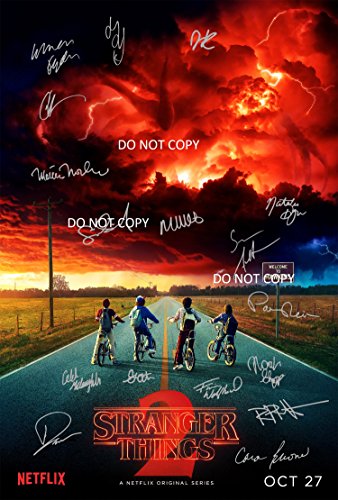 CAST Reprint SIGNED 12x18' Poster #2 RP TV Show