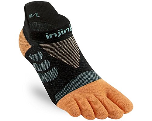 Injinji Women's Ultra Run No-Show (Medium/Large, Tide)