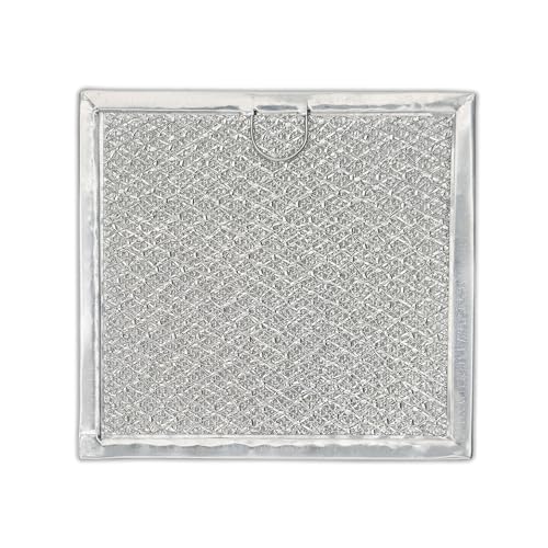 Microwave Filter replacement 6.81' x 6.34' Fits GE WB02X11534 Samsung DE63-00666A Microwave Grease Filter - Freshens and Filters Kitchen Air Entering the Over-the-Range Oven Stove Fan (2-Pack)