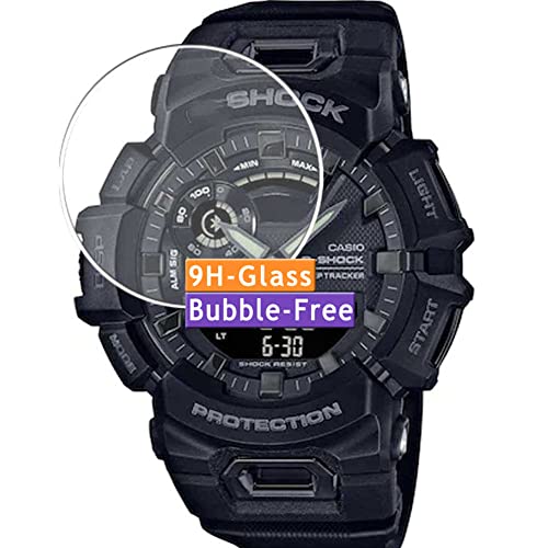 Vaxson 3-Pack Tempered Glass Screen Protector, compatible with Casio G-Shock GBA900 GBA-900 9H Protective Guard Film Protectors
