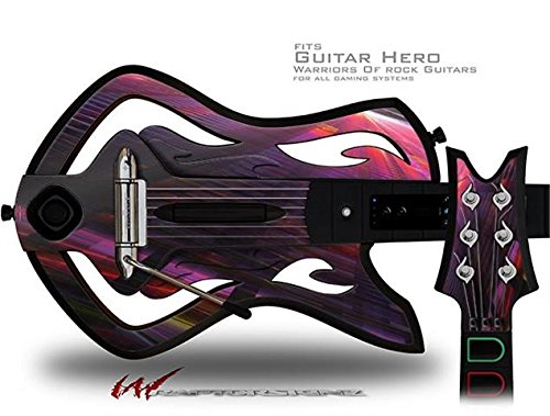 Speed Decal Style Skin - fits Warriors Of Rock Guitar Hero Guitar (GUITAR NOT INCLUDED)