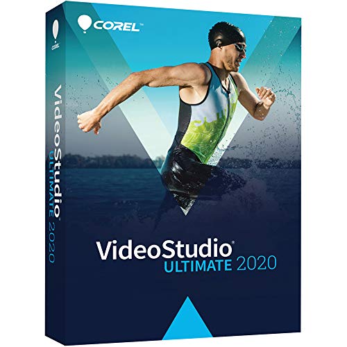 Corel VideoStudio Ultimate 2020 - Video & Movie Editing Software - Slideshow Maker, Screen Recorder, DVD Burner - Premium Effects from NewBlueFX, Boris FX, proDAD [PC Disc][OLD VERSION]